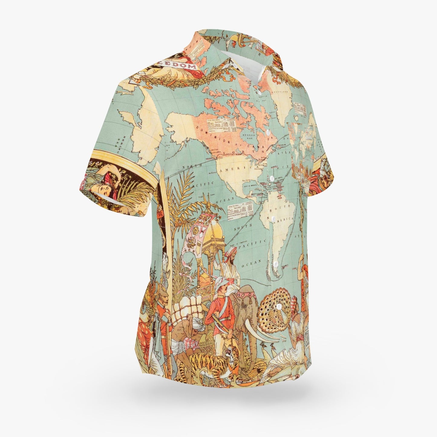 2. British Empire Map Hawaiian shirt