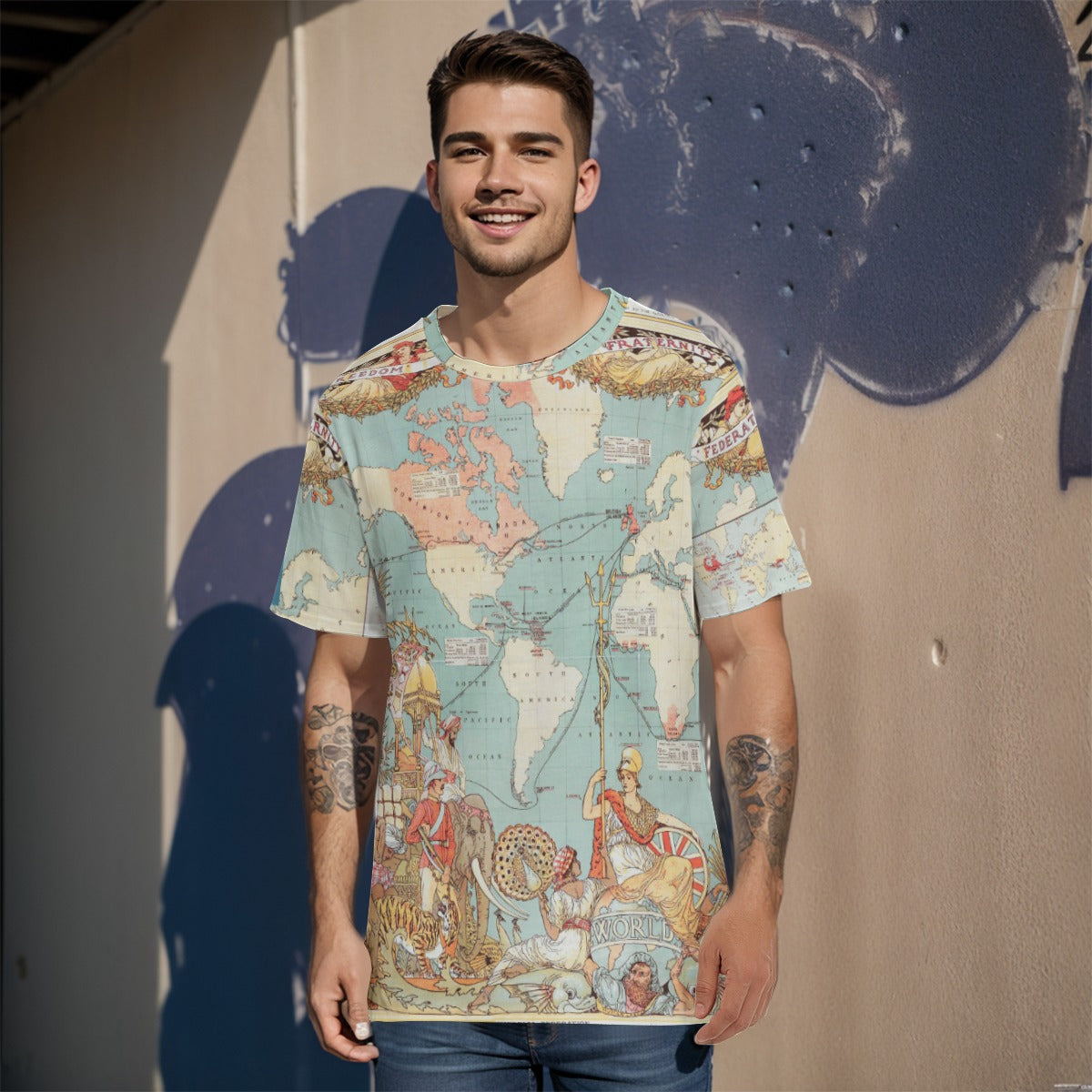 2. British Empire Map O-Neck T-Shirt