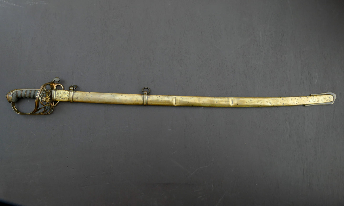 Antique British 1822 pattern Infantry Field Officers Sword. Used between 1822-1845. For sale