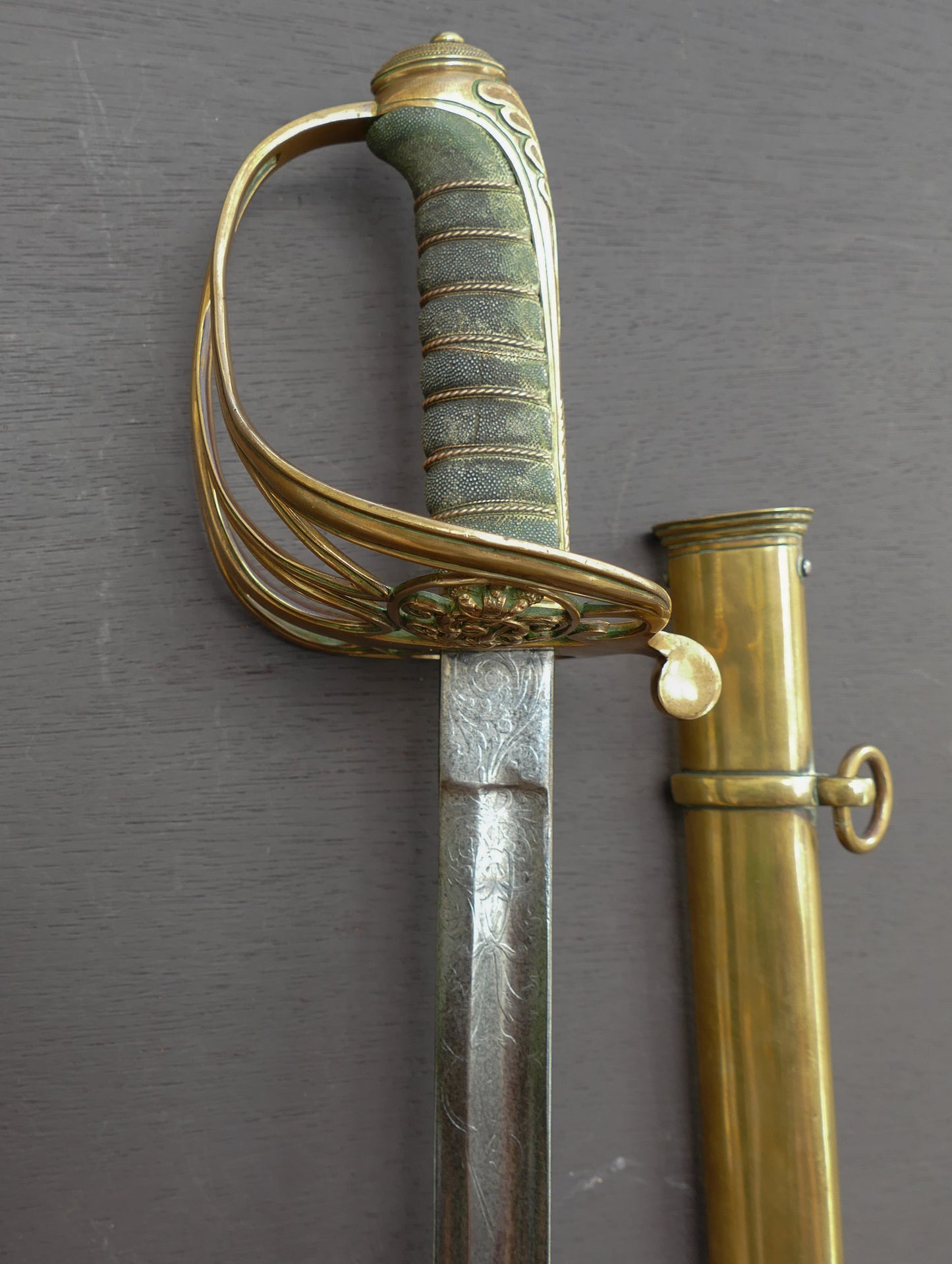 Antique British 1845 pattern British Field Officers Sword. Used between 1860-1895. For sale